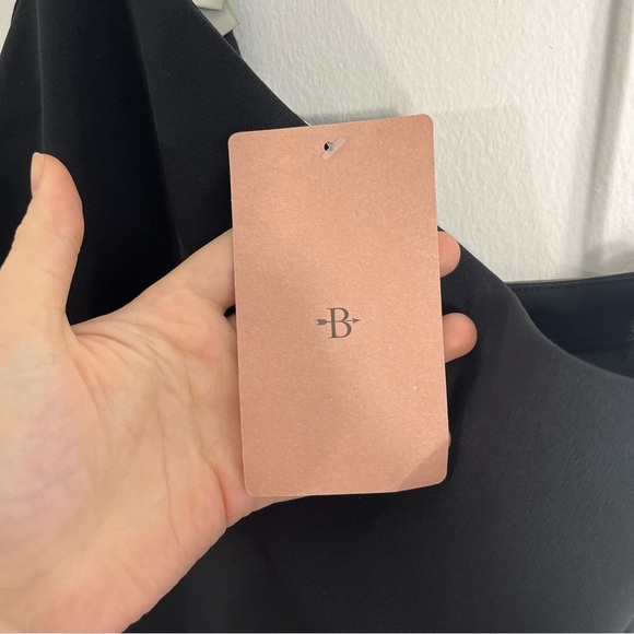 NWT BHLDN Sachin & Babi Antonelle Dress Black Mini Rhinestone Halter Size 16 - Picture 7 of 8